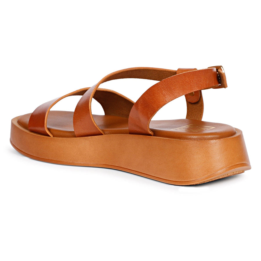 Vivi Blu Nasrin Wedges Footwear Cognac 