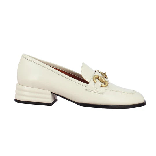 Saint G Jacqueline Flat Loafers Footwear Off White 