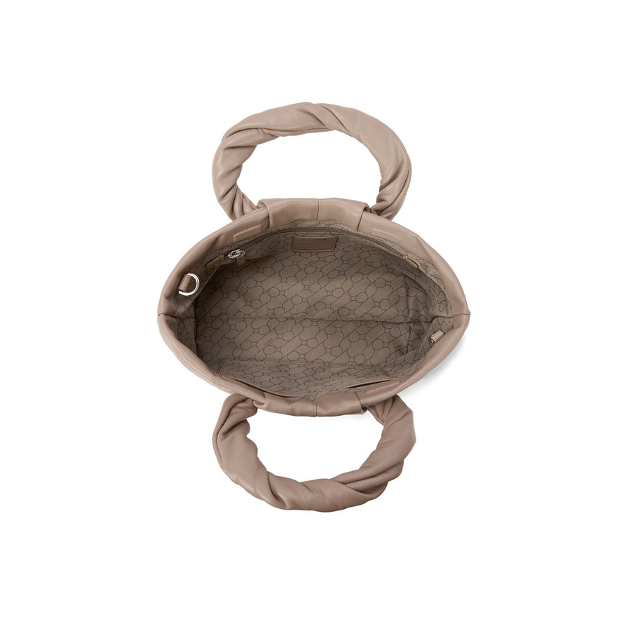 Oryany Cozy Satchel Medium Crossbody Handbags Taupe 