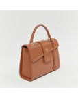 Auda Tan Satchels %100 Genuine Leather