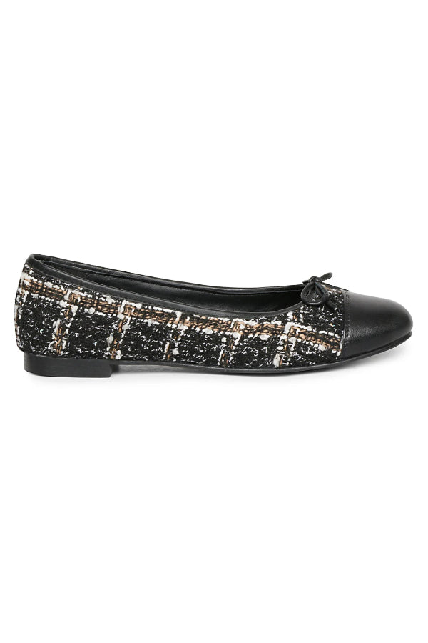 Saint G - Zinnia Flat Ballerinas Footwear - Black