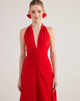 Singa Dress Red