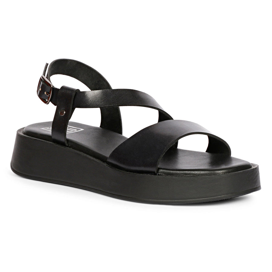 Vivi Blu Nasrin Wedges Footwear Black 