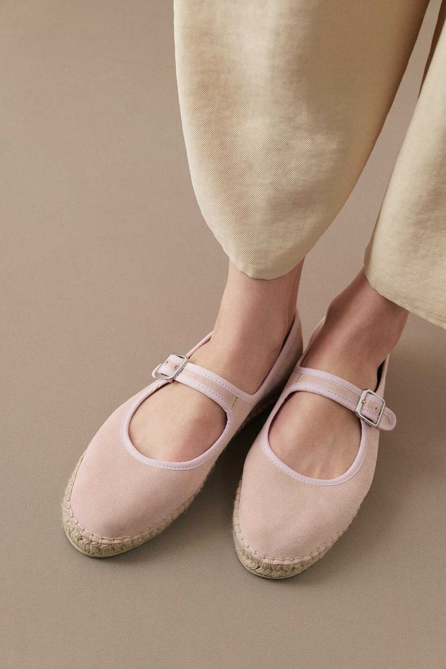 Espadrille Shoes Pink- Porterist  1