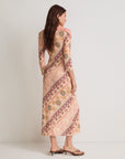 Multicolor Sorbet Ethnic Pattern Knitted Dress - Porterist 5