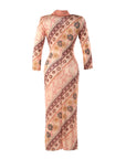 Multicolor Sorbet Ethnic Pattern Knitted Dress - Porterist 7