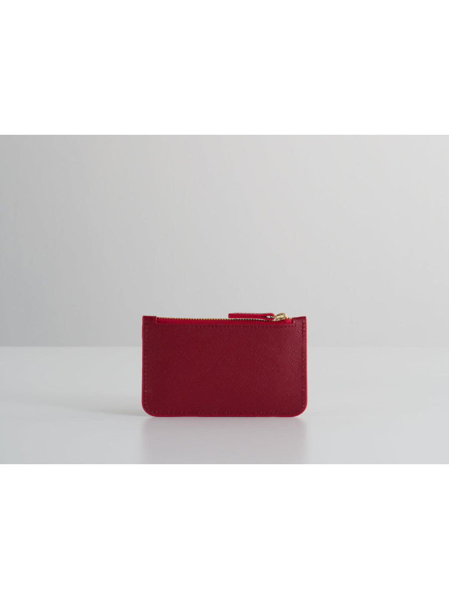 Eva Credit Card Holder - Red | Porterist