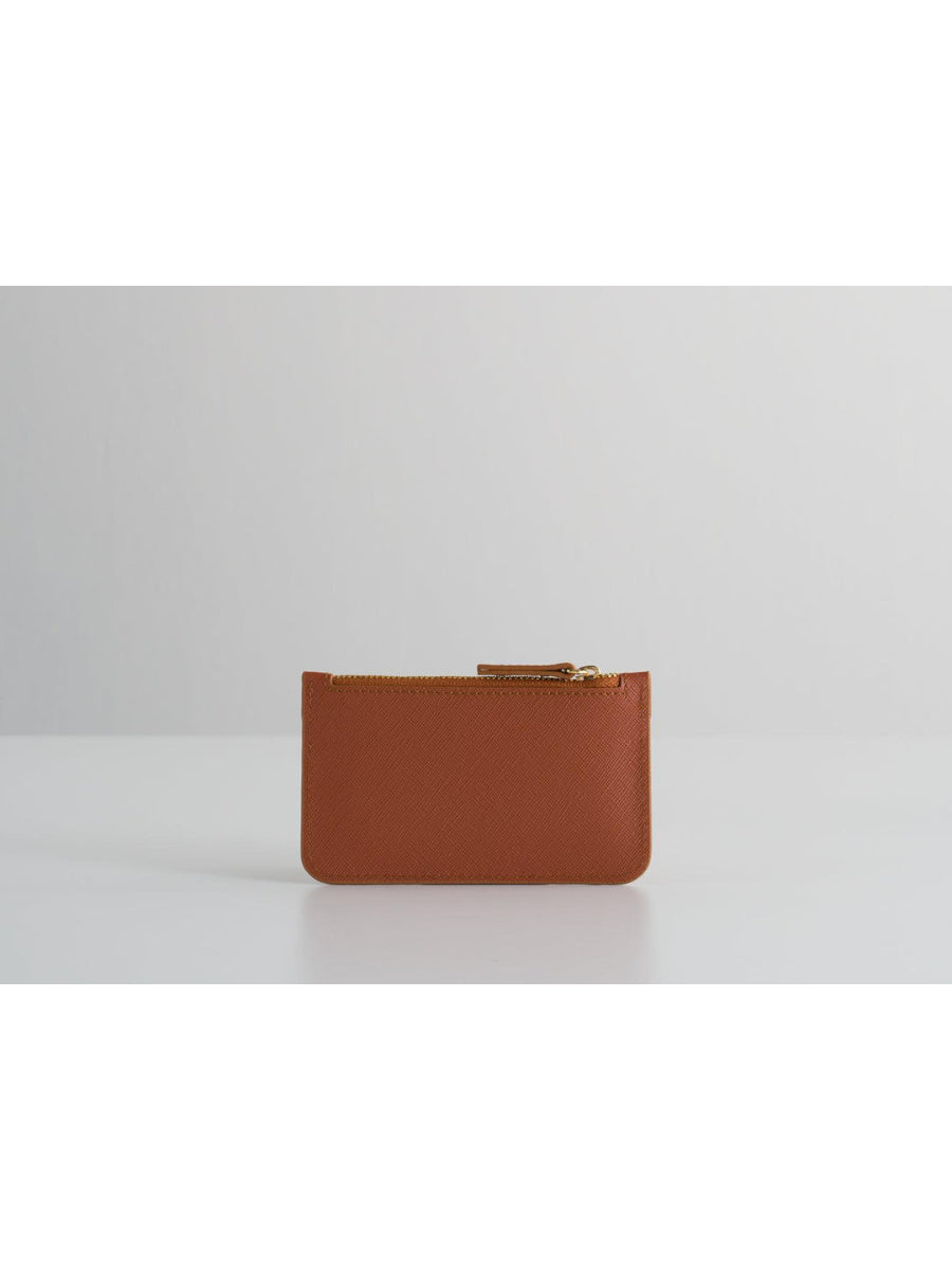 Eva Credit Card Holder - Camel | Porterist