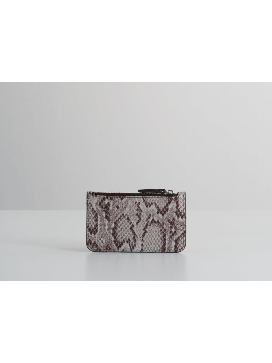 Eva Credit Card Holder - Snake Print | Porterist