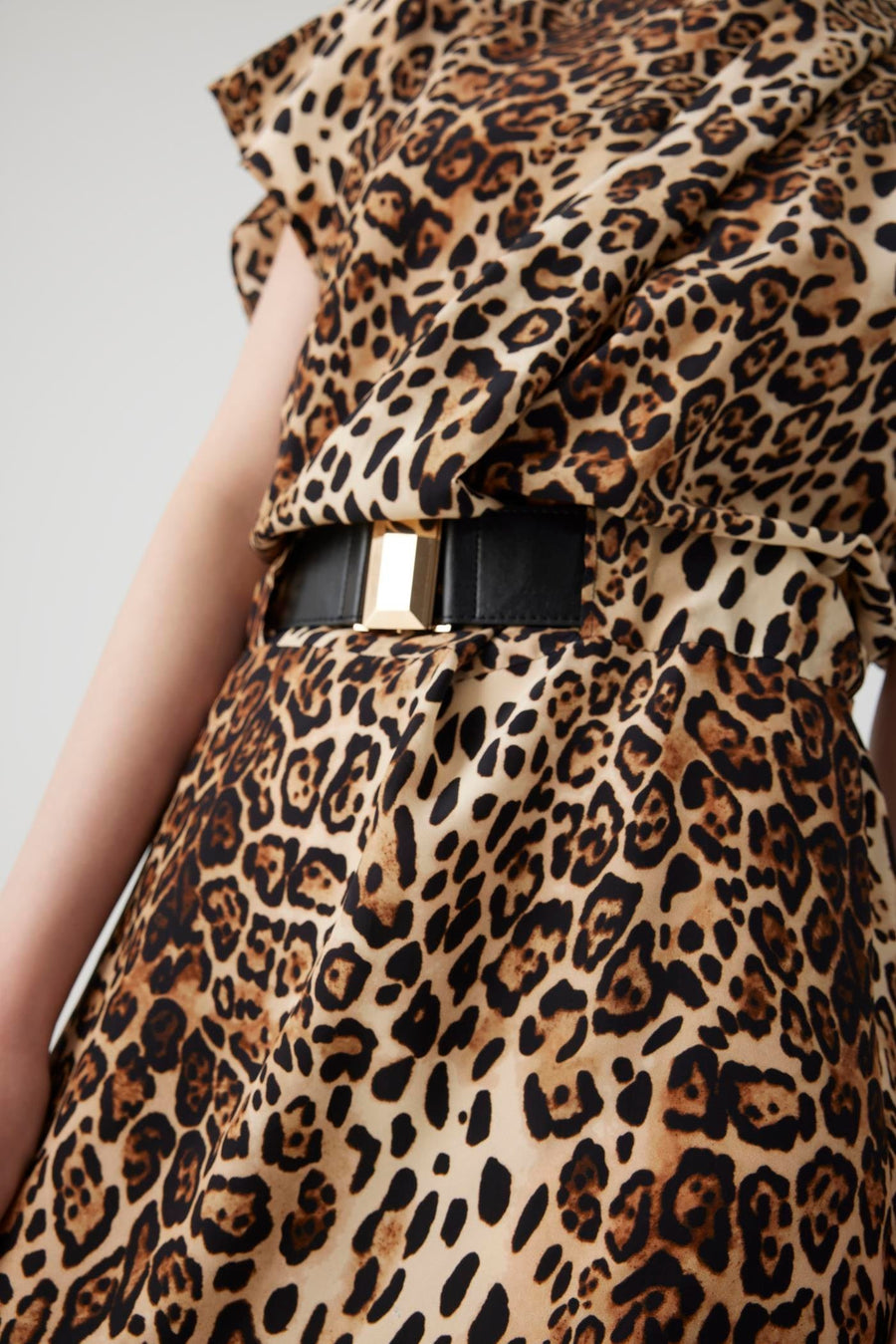 Exquise  Leopard Print Sleeveless Maxi Dress - Porterist 2
