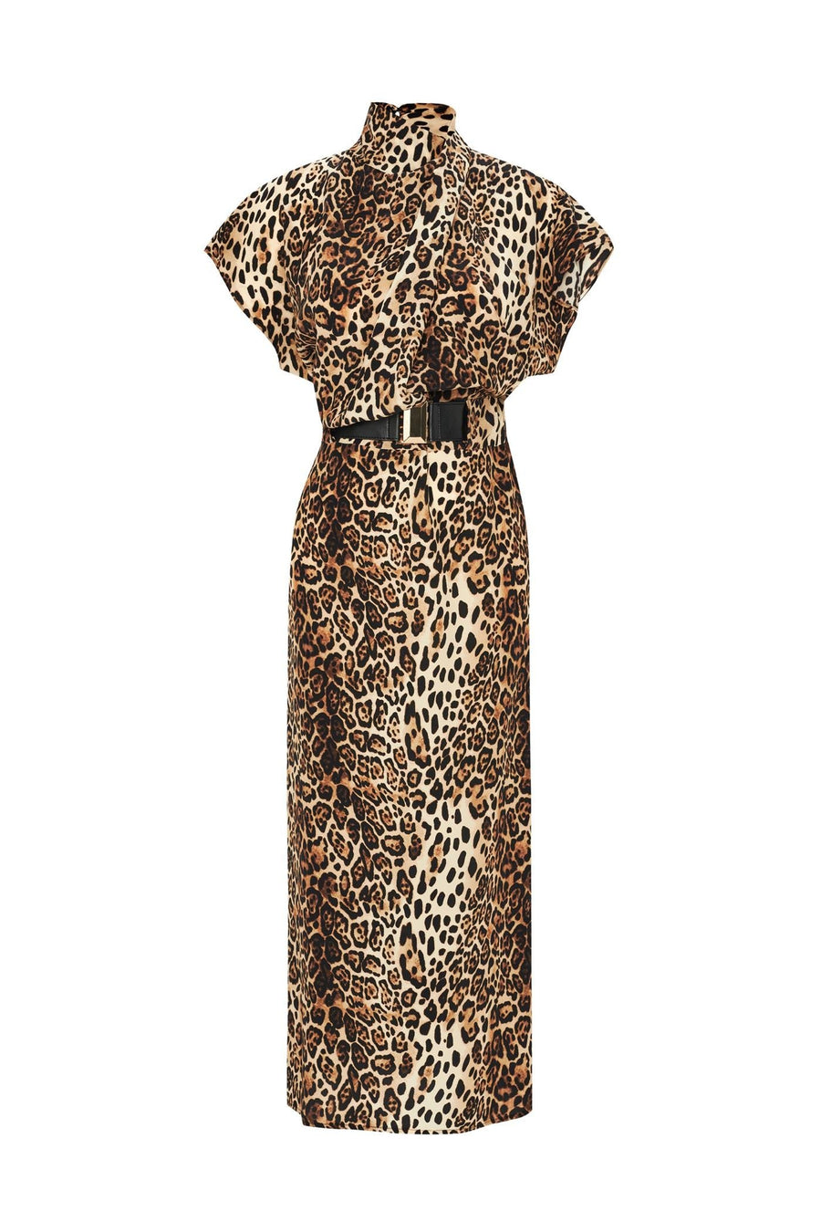 Exquise  Leopard Print Sleeveless Maxi Dress - Porterist 6