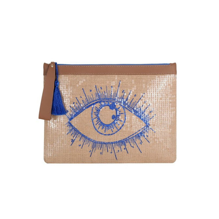 Eyn050 - Magic Eye Blue Clutch | Porterist