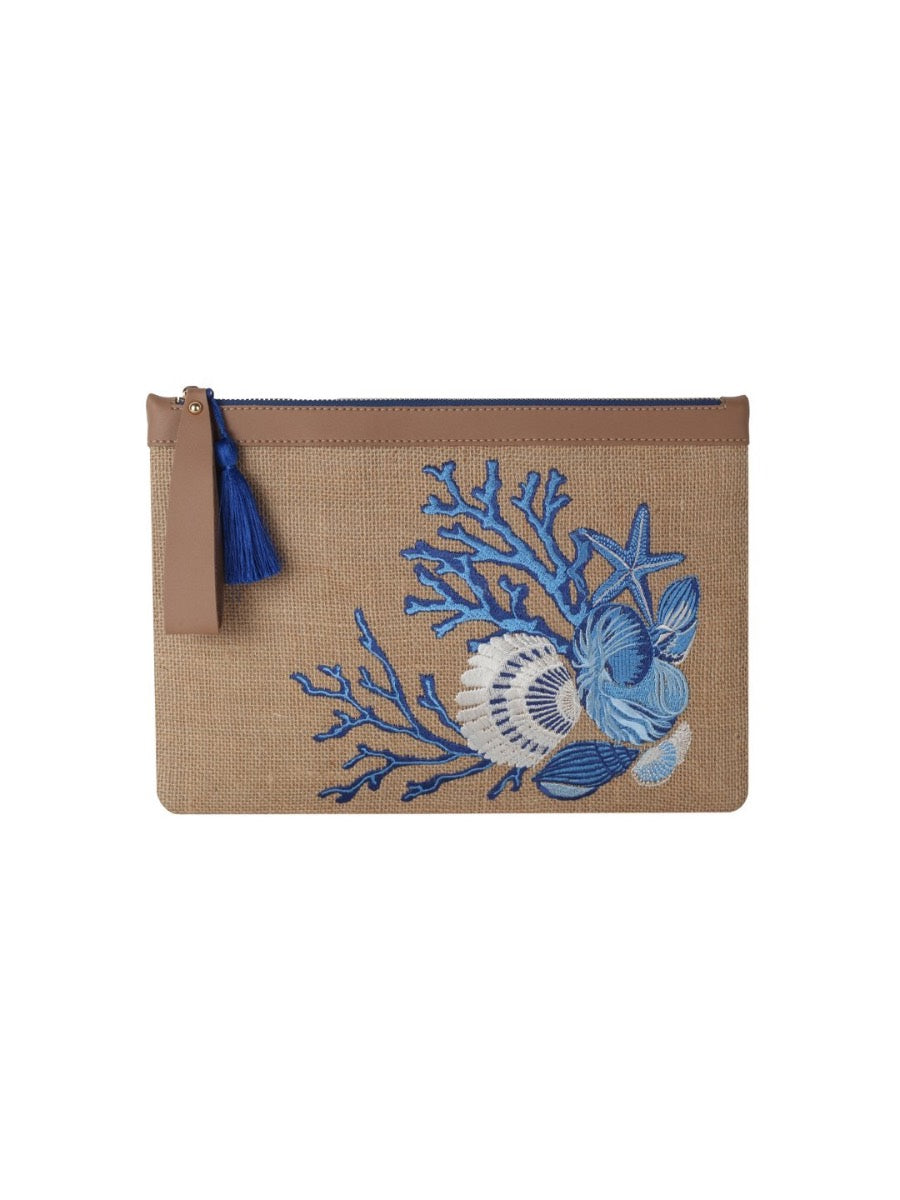 Eyn106 - Blue Blanc Clutch | Porterist