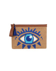 Eyp005 - Punch Evil Eye Blue Clutch | Porterist