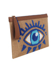 Eyp005 - Punch Evil Eye Blue Clutch | Porterist