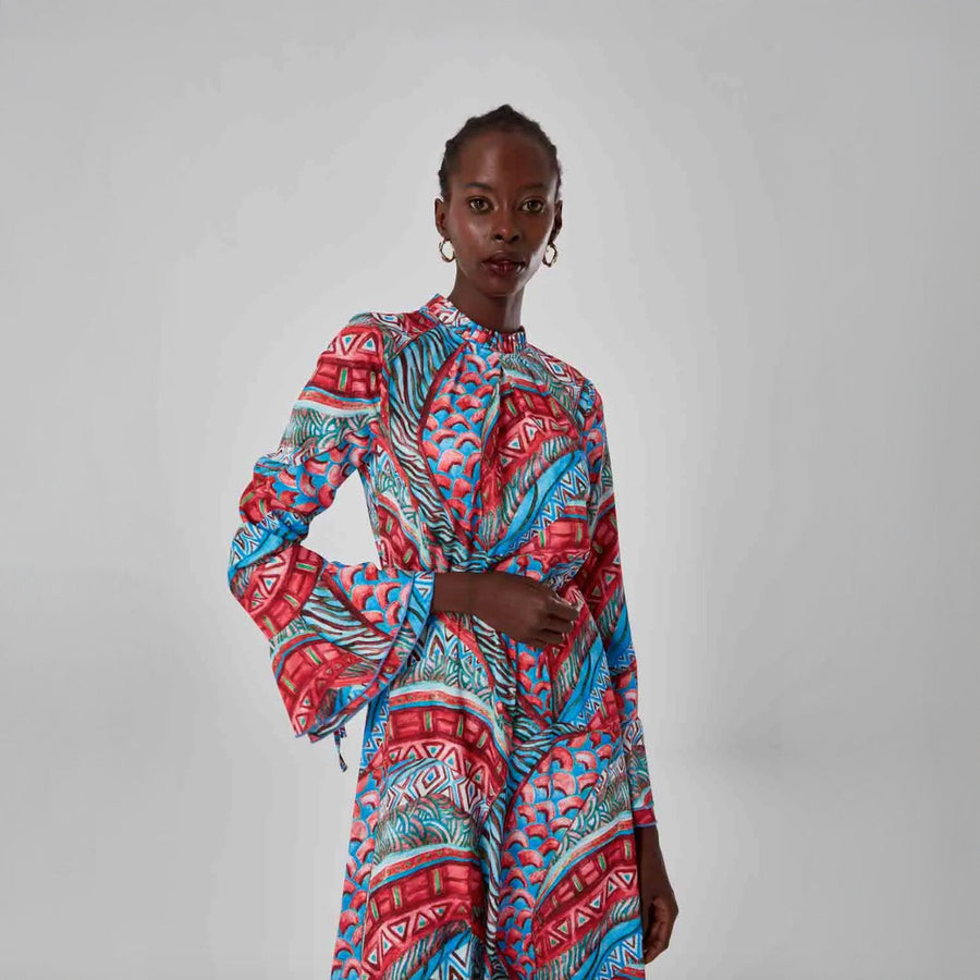 Mizalle Dress Mix Apparel Mix