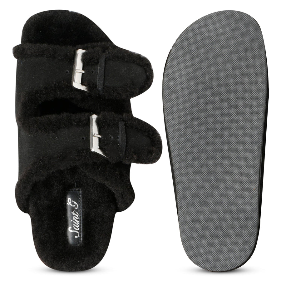 Saint G Oleander Mules Footwear Black 