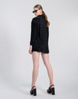 Comfy Oversize Shirt Black  - Porterist 3