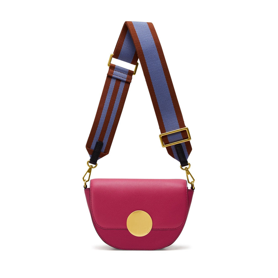 Oryany Lottie Saddle Crossbody Small Handbags Raspberry 
