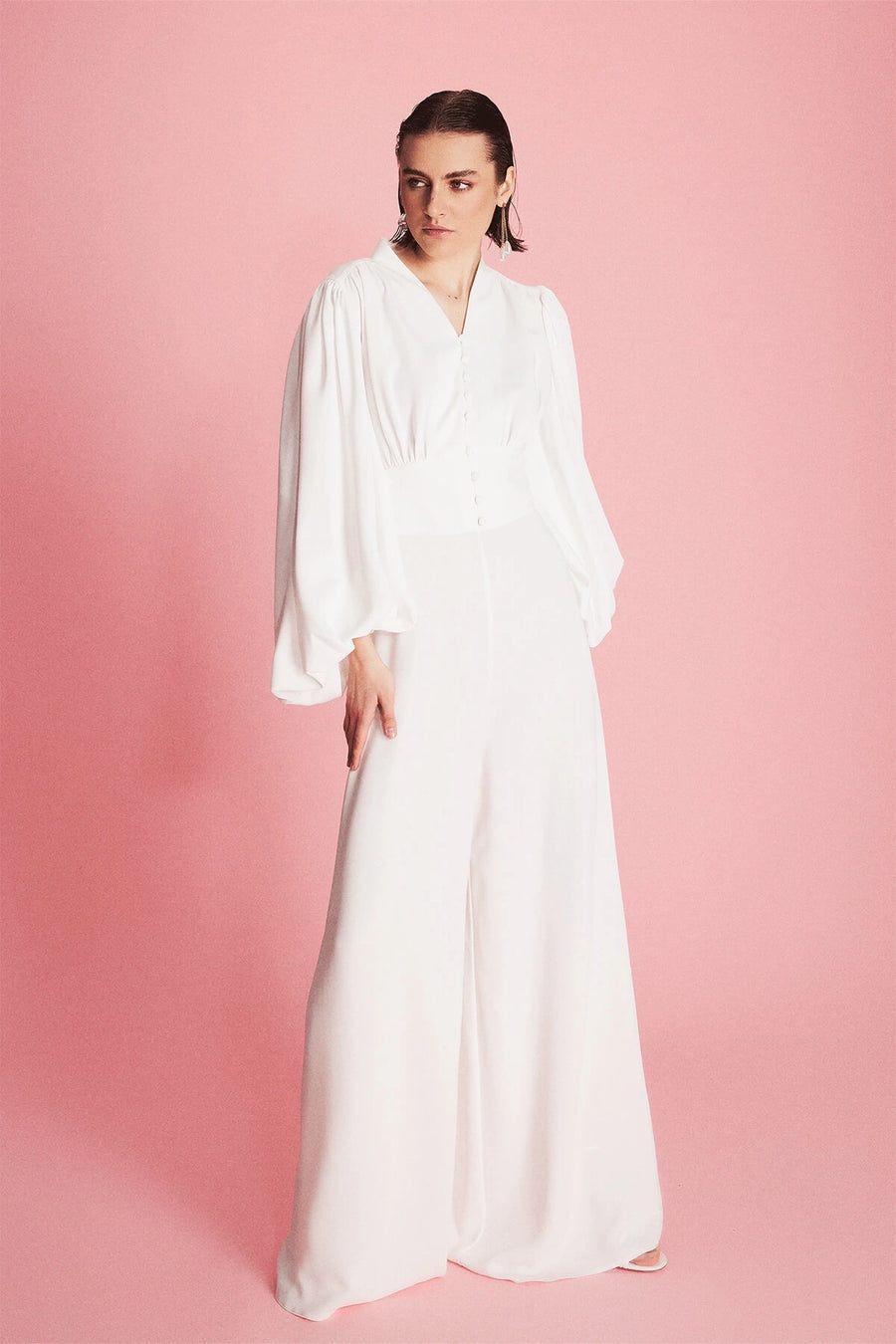 Fabian Corset Jumpsuit Ecru Fınal Item - Porterist 4