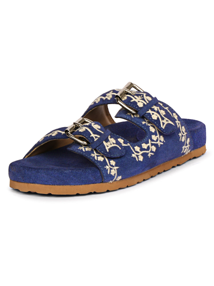 Blue Angela - Flat Sandals
