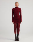 Tami Dress Burgundy