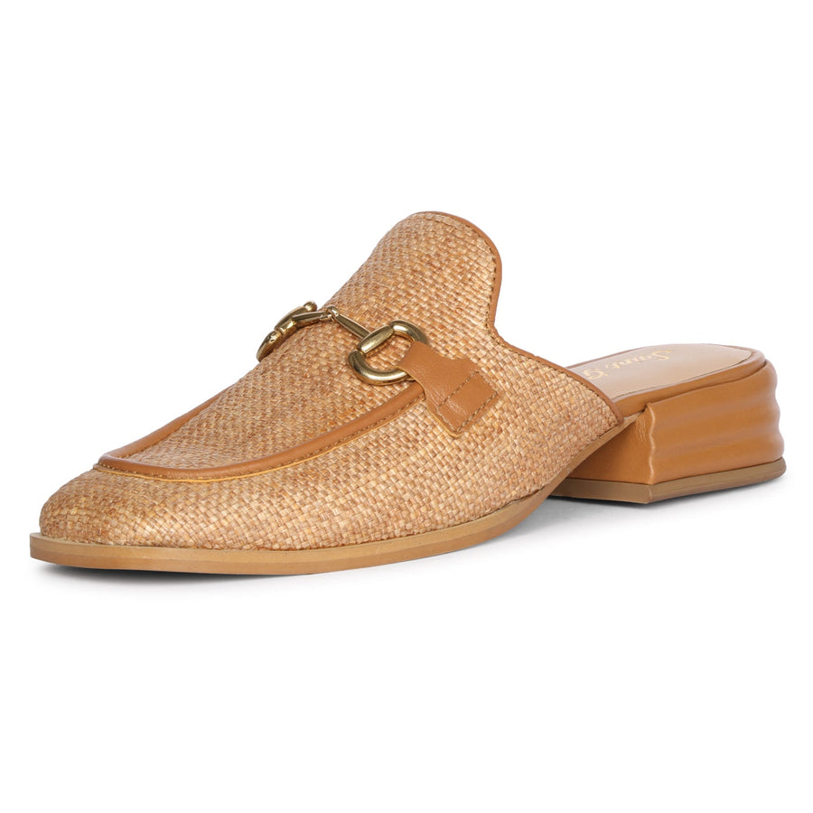 Future Brands Group Beige Izaara Heeled Mule  - Porterist 1