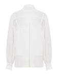 Ruffled Women's Shirt Bone  - Porterist 5