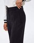 Black Wide Leg Pants 00081