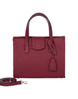 Gabrielle Red Leather Hand & Shoulder Bag | Porterist