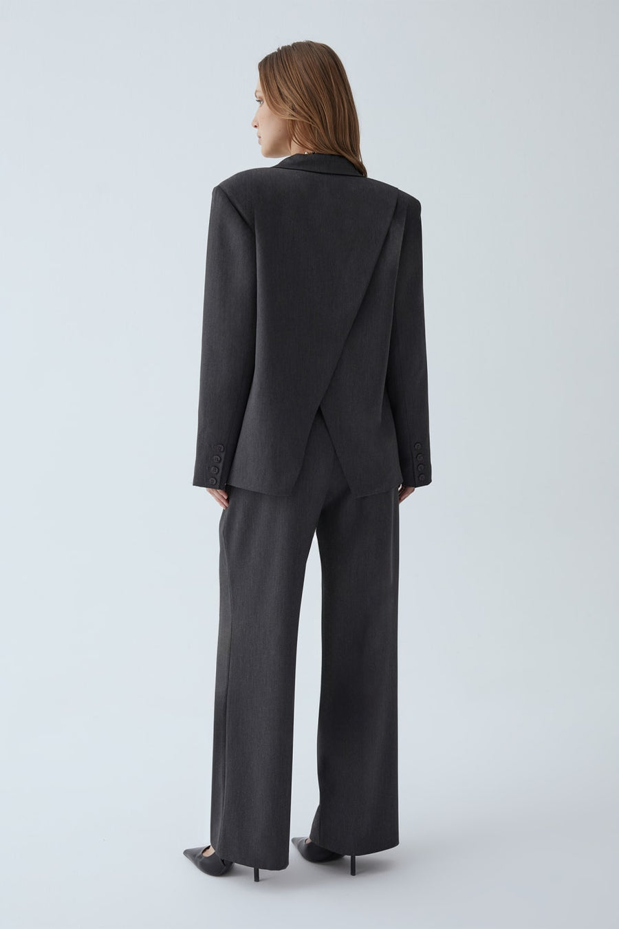 Smoked Garter Palazzo Pant  - Porterist 3