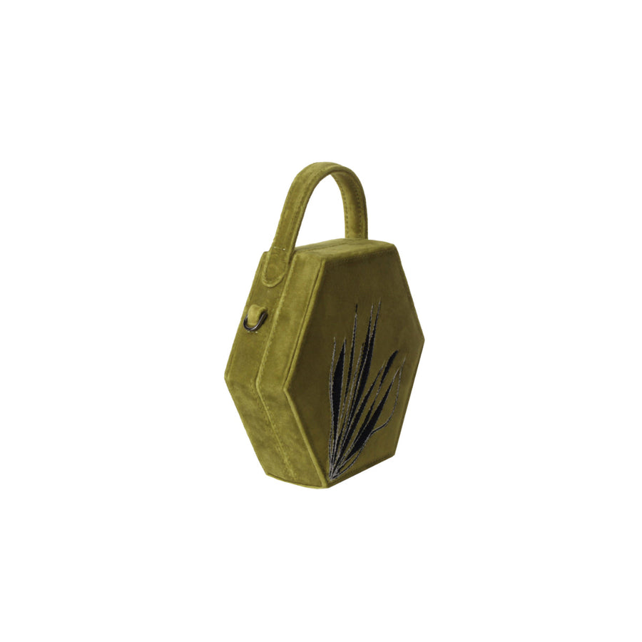 Pistachio Green Micro Hexagon Bag | Porterist