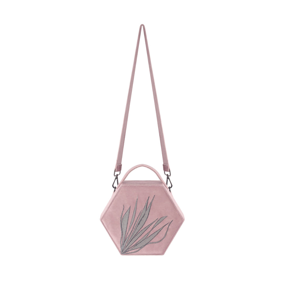 Powder Pink Hexagon Bag | Porterist