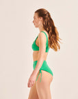 Gigi Bikini Top Green | Porterist