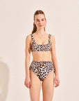 Gigi Bikini Top Leopard | Porterist