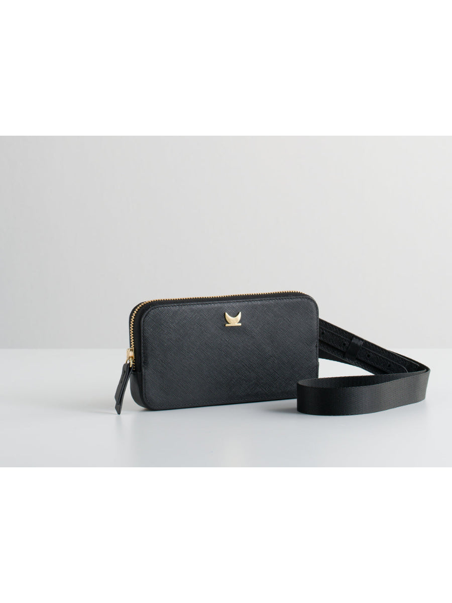 Gina Crossbody Bag - Black | Porterist