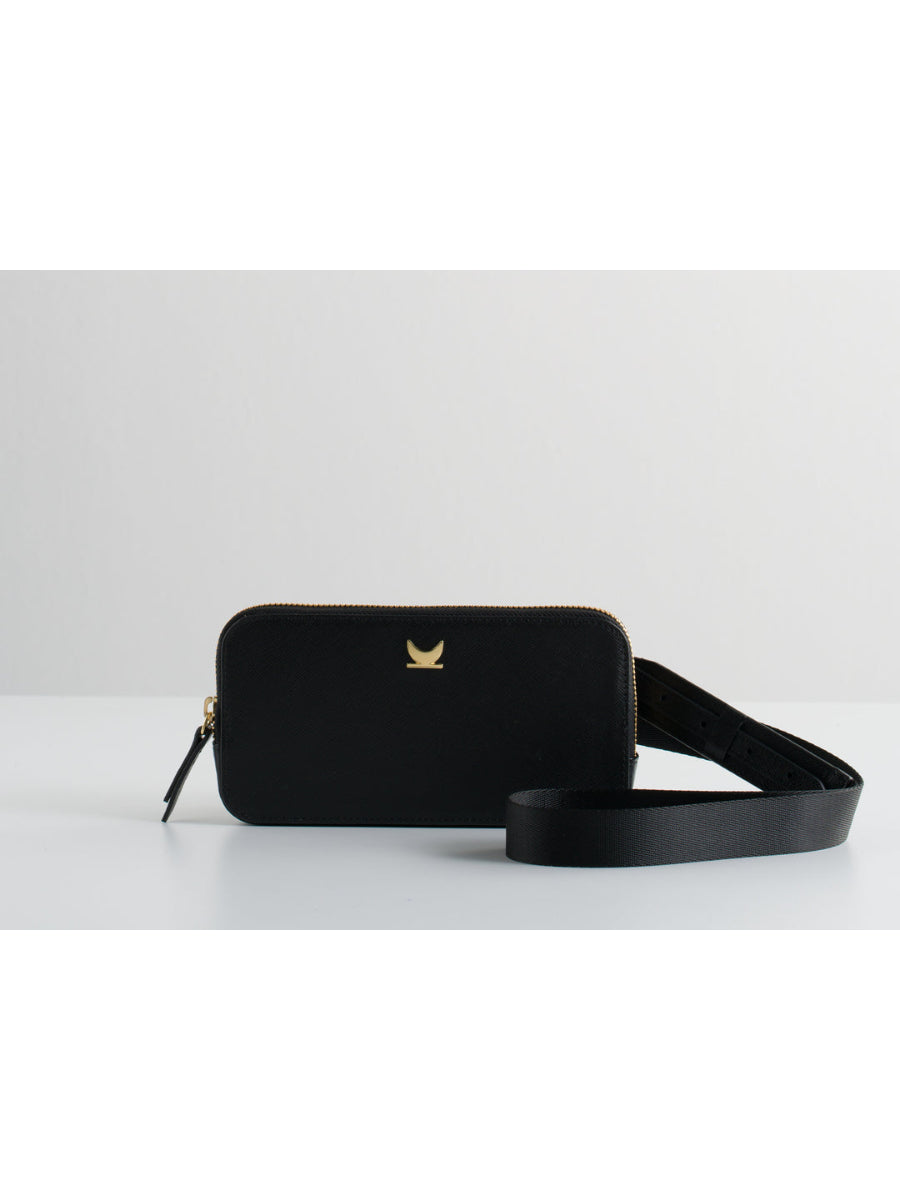 Gina Crossbody Bag - Black | Porterist