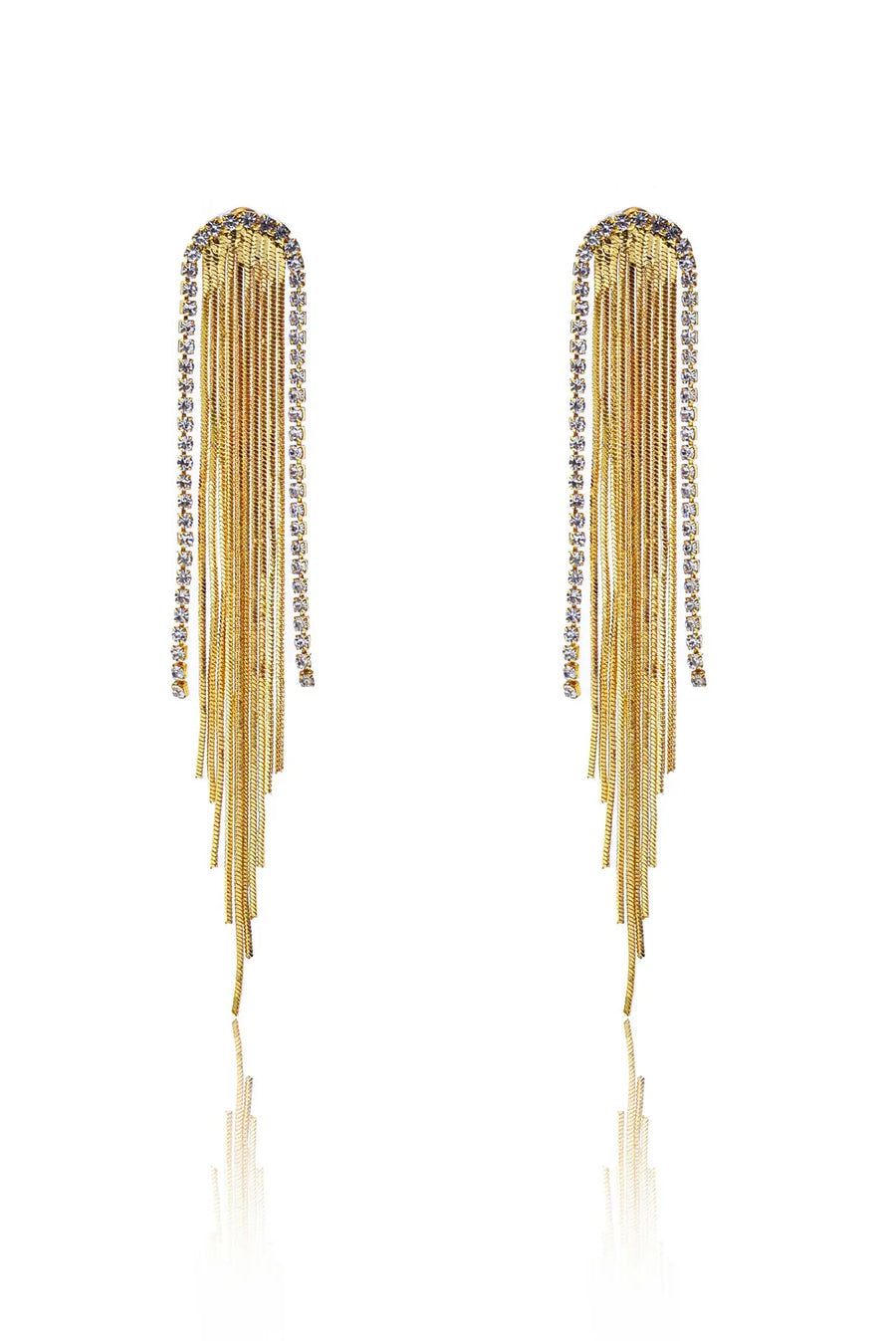 Golden Rain Earrings