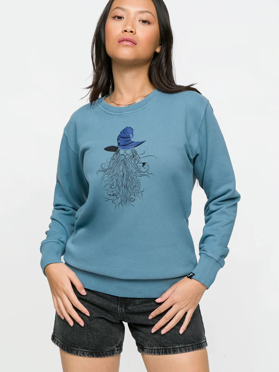 Grandpa Woman Sweatshirt - Blue | Porterist