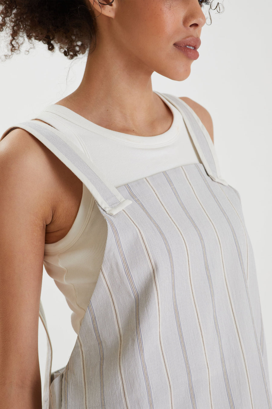 Silk Tie Ruffled Jumpsuit