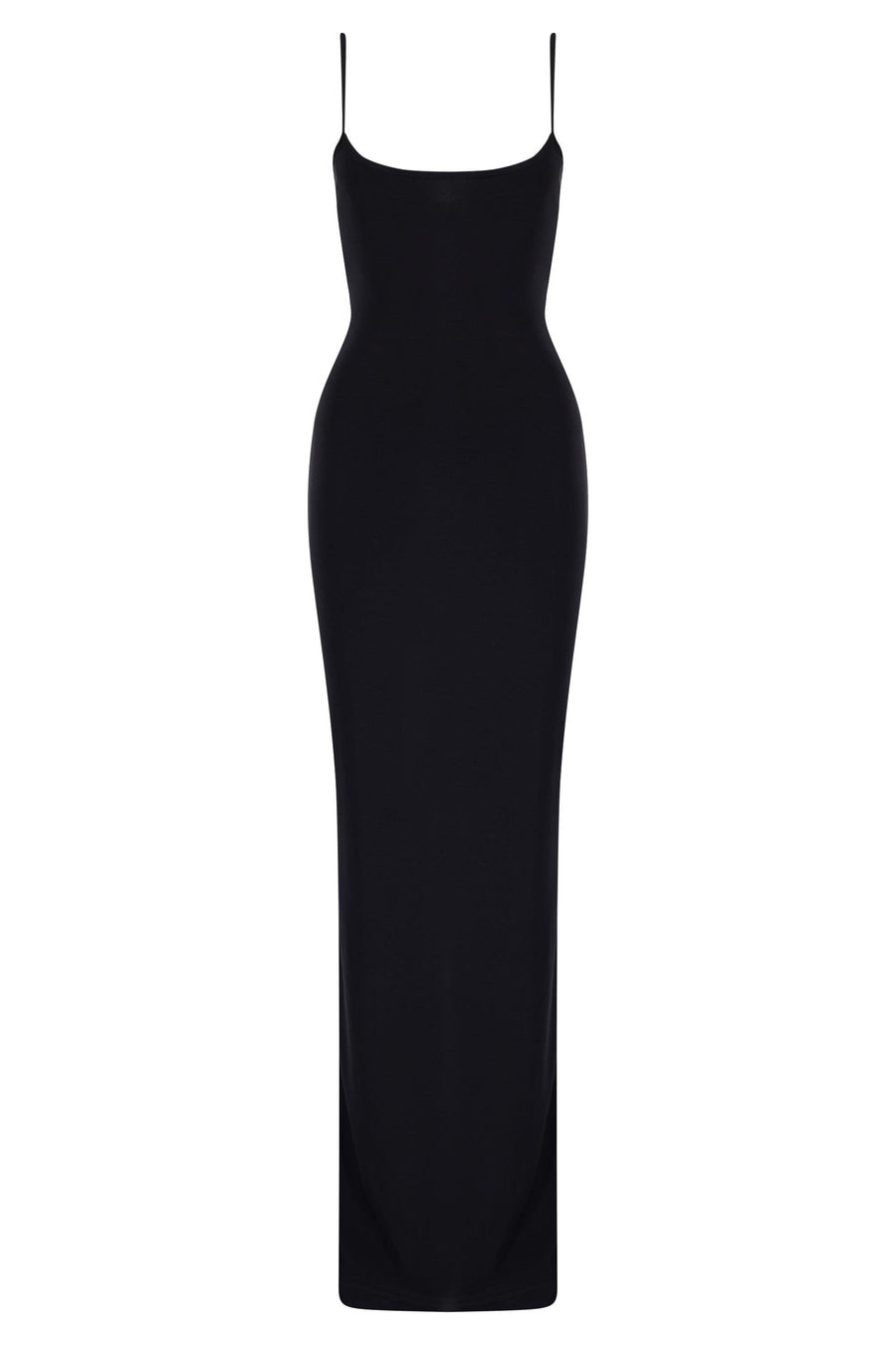 Black Aphrodite Maxi Jersey Dress  - Porterist 2