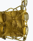 Gold Glam Yellow Bag