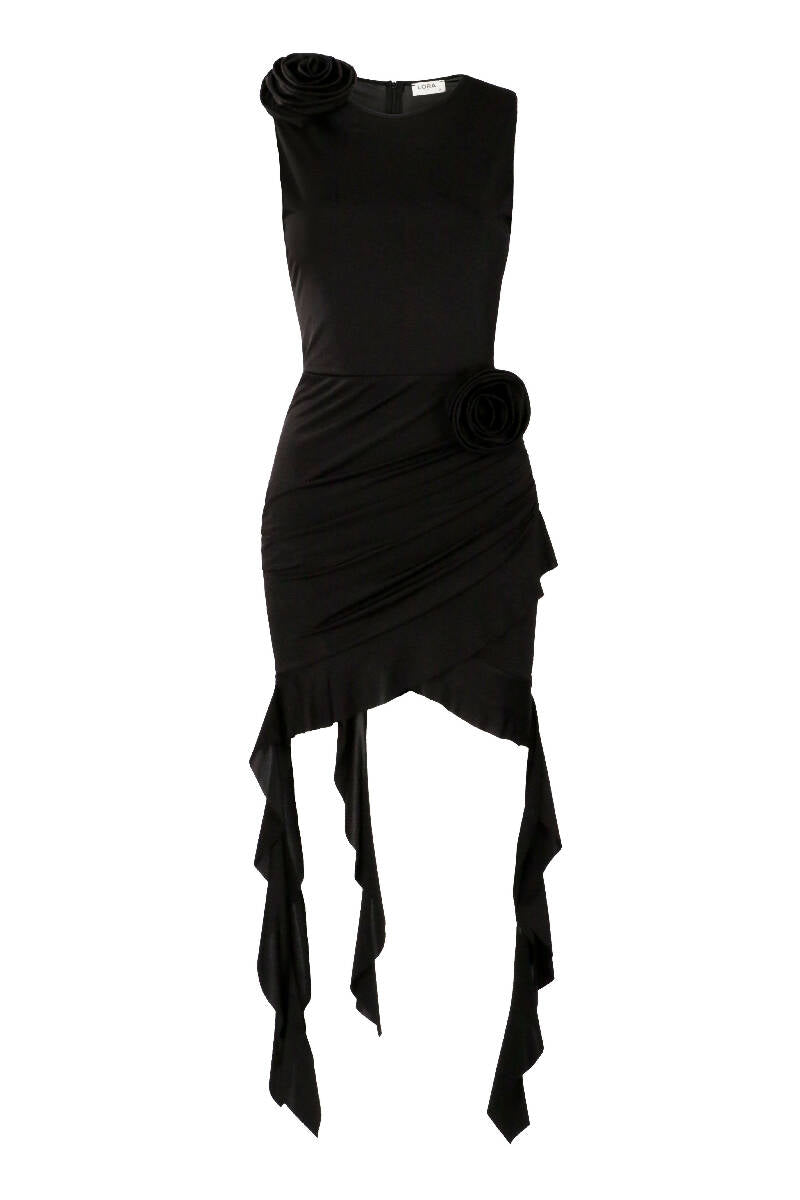 Shelley Black Mini Dress