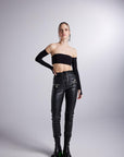 Rebel Leather Pants Black  - Porterist 2