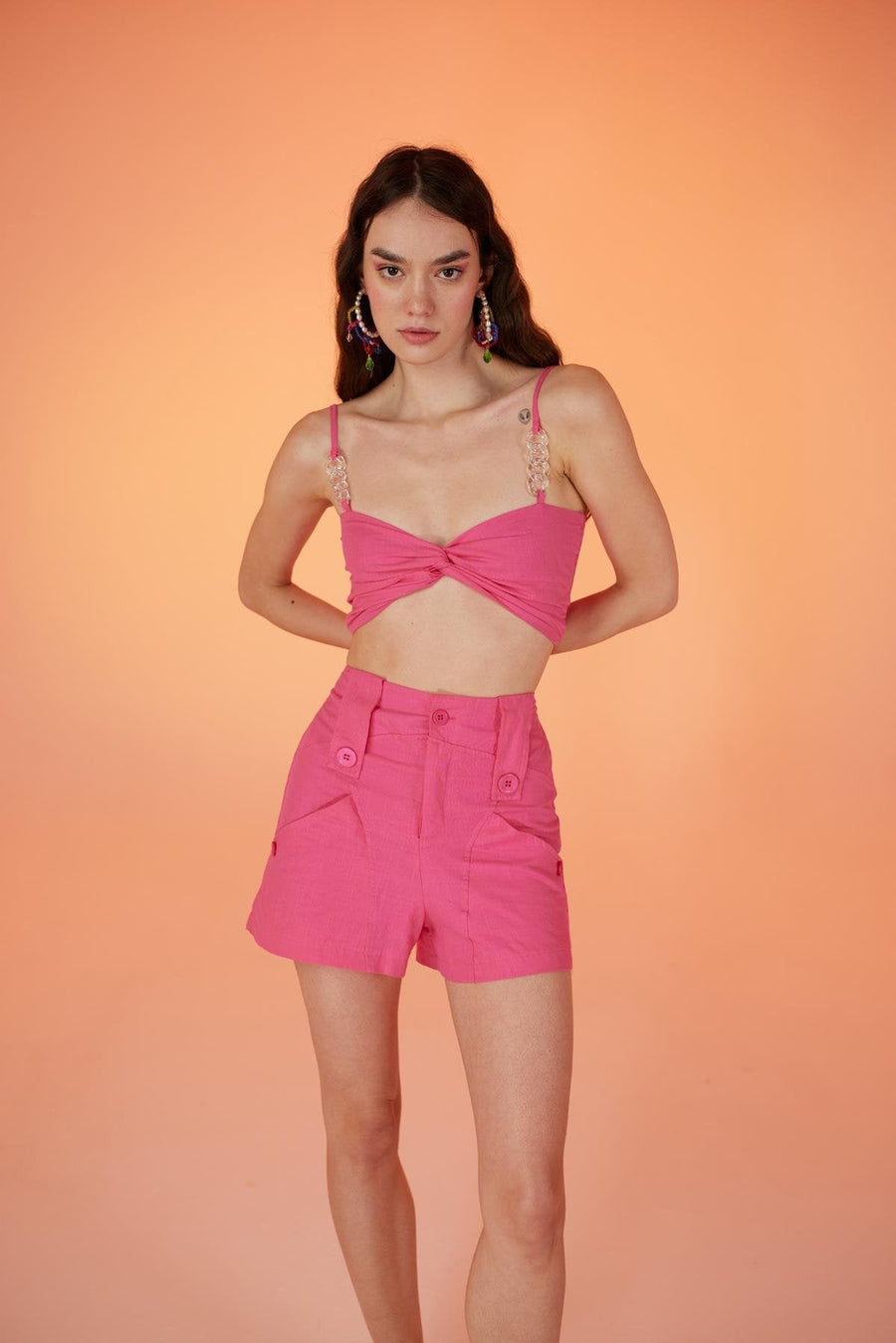 Rise Shorts Pink  - Porterist 2