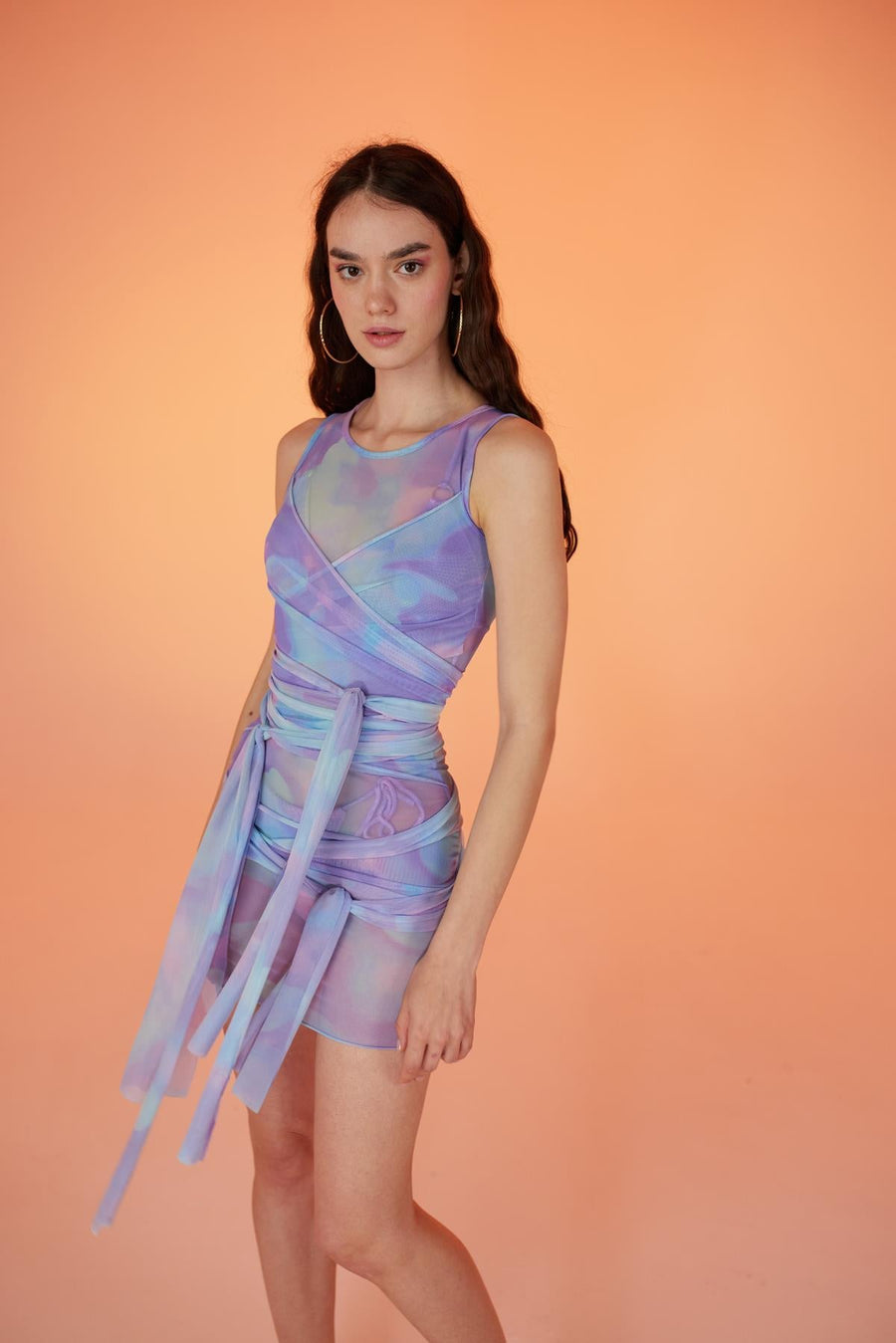 Wrap Dress Lilac  - Porterist 1