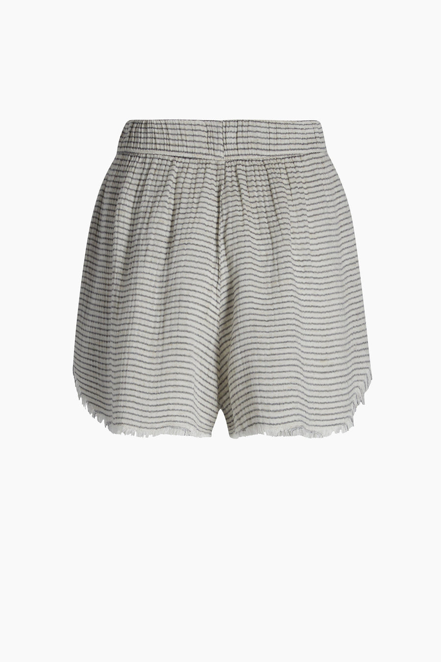 Lyocell Striped Mini Shorts - Porterist 2