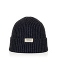 Warmy Wool Blend Charcoal Beanie