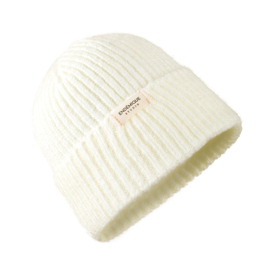 Warmy Wool Blend Powder Beanie