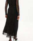 Exquise Maxi Lace Black Skirt  - Porterist 2